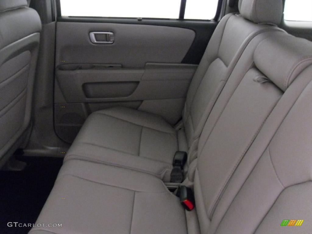 Gray Interior 2011 Honda Pilot Touring 4WD Photo #38352262