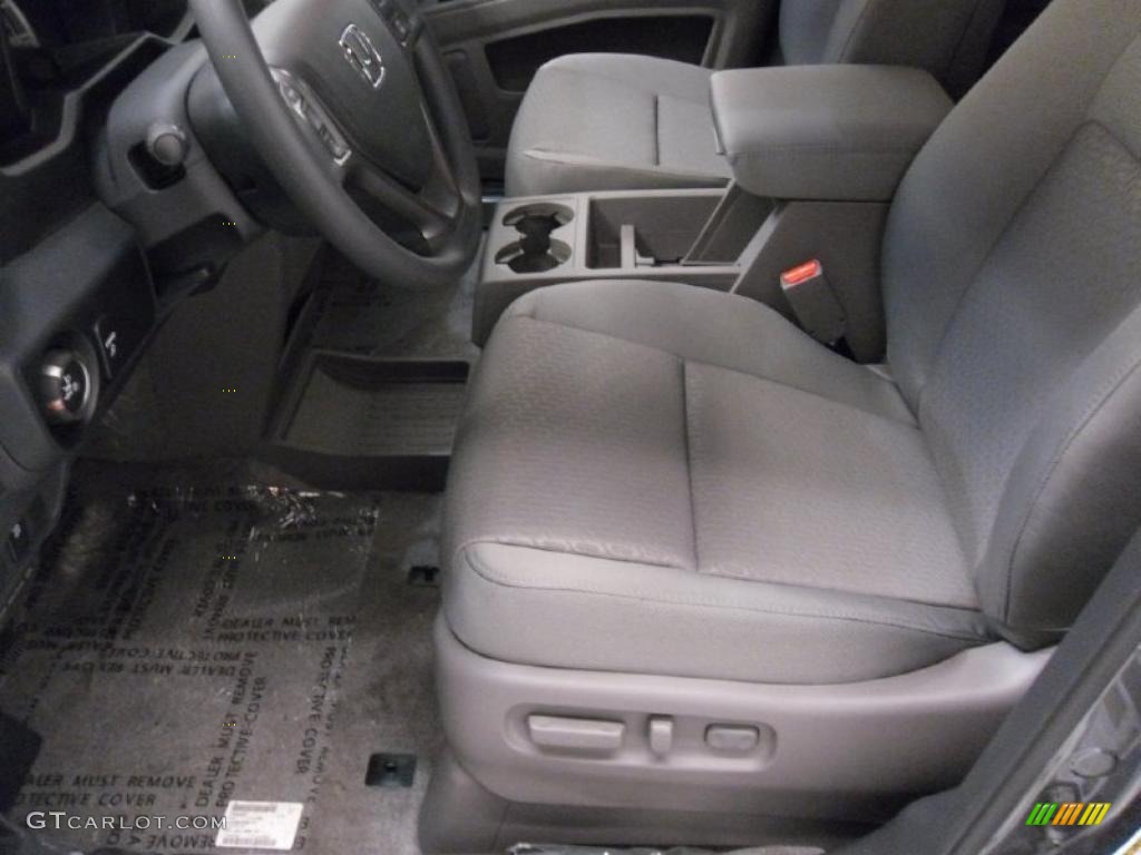 Gray Interior 2011 Honda Ridgeline RTS Photo #38352578