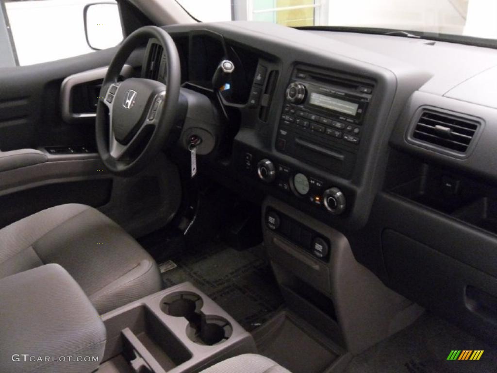 2011 Honda Ridgeline RTS Gray Dashboard Photo #38352906