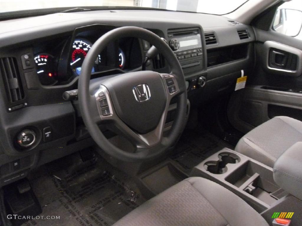 2011 Honda Ridgeline RTS Gray Dashboard Photo #38353002