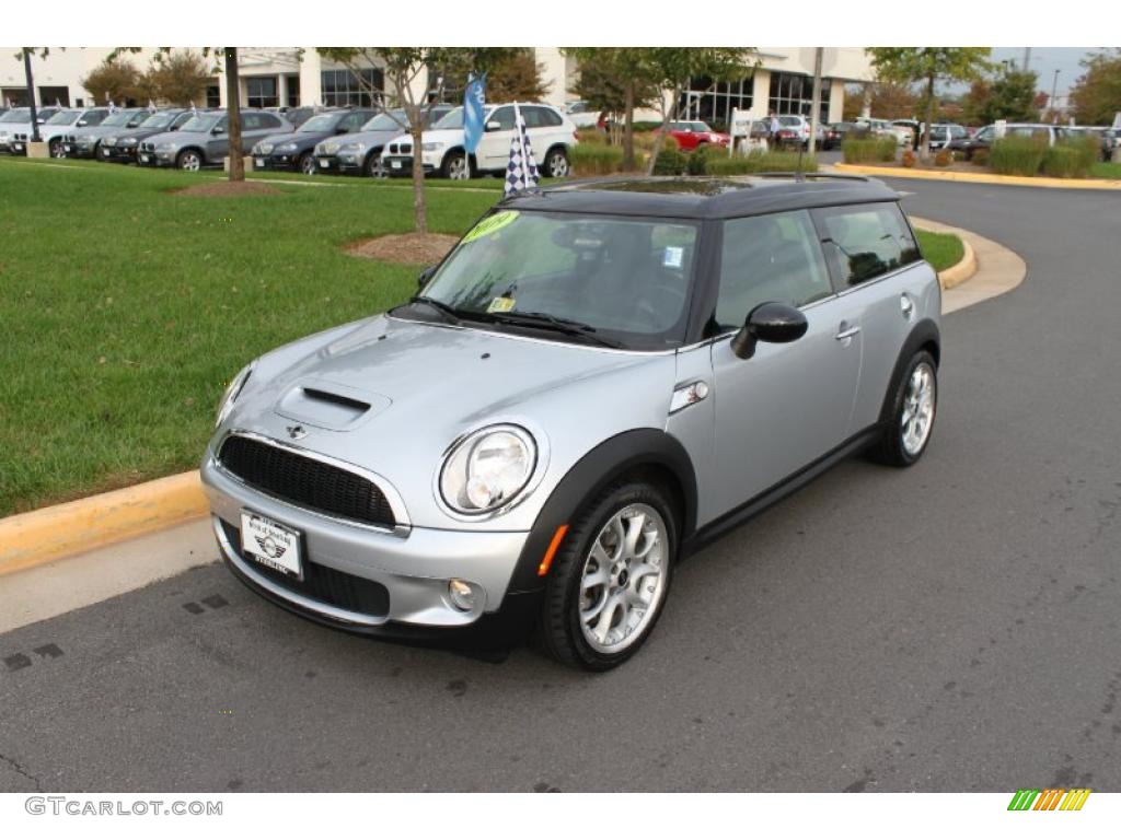 Pure Silver Metallic 2009 Mini Cooper S Clubman Exterior Photo #38353470