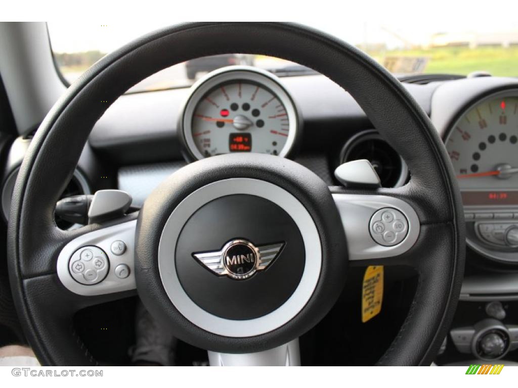 2009 Cooper S Clubman - Pure Silver Metallic / Black/Grey photo #24