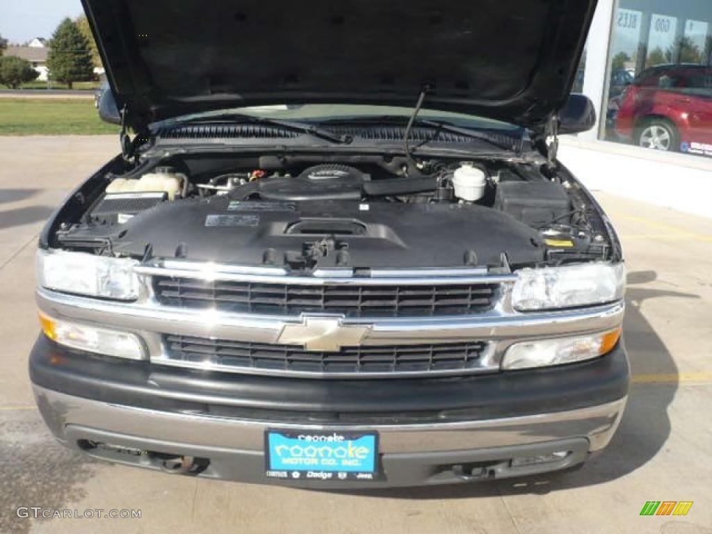 2003 Suburban 1500 LT 4x4 - Black / Tan/Neutral photo #15