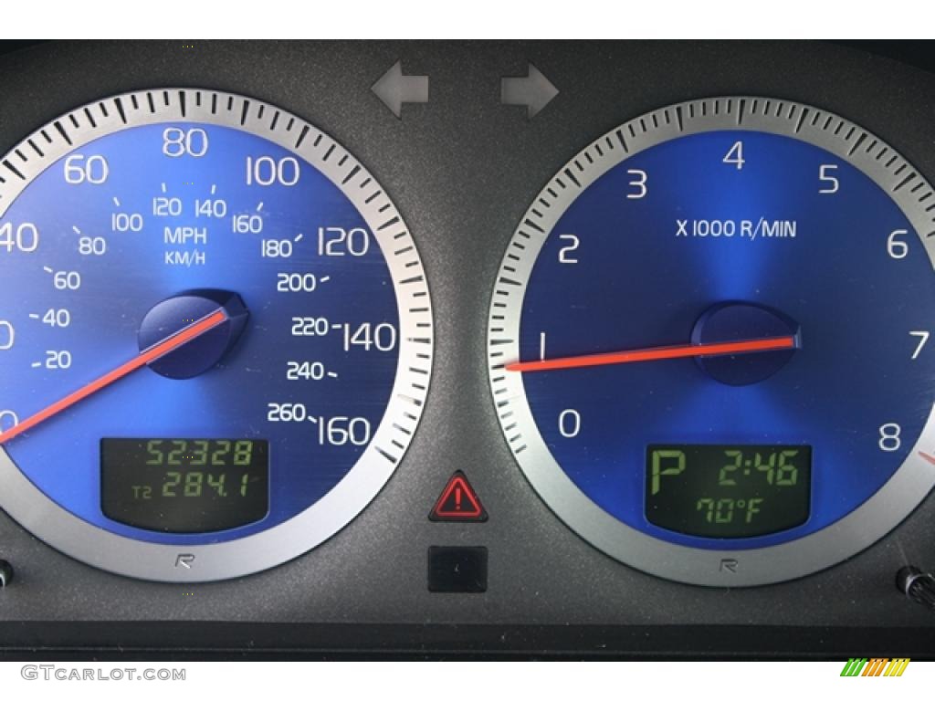 2004 Volvo S60 R AWD Gauges Photo #38354030