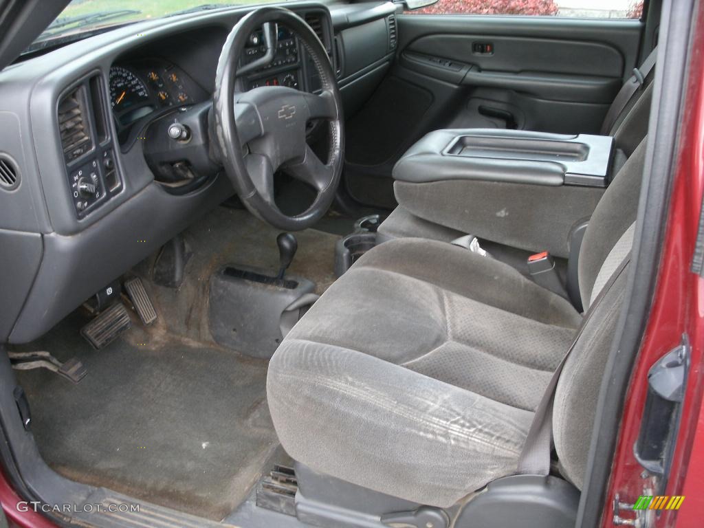 2004 Silverado 1500 LS Extended Cab 4x4 - Sport Red Metallic / Dark Charcoal photo #6