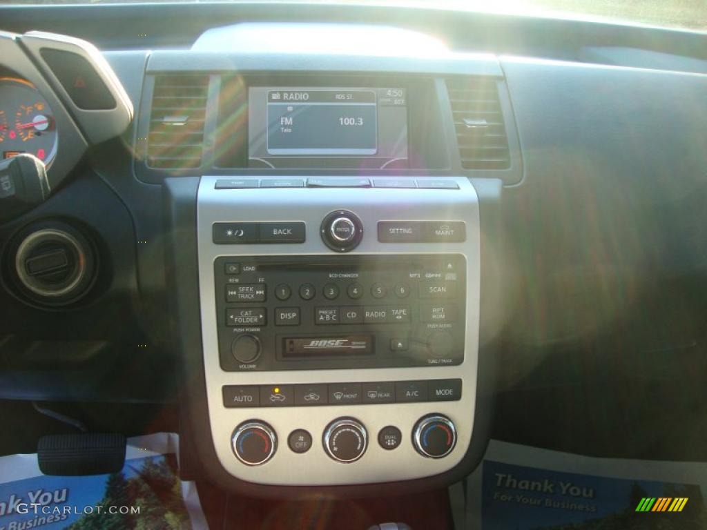 2007 Murano SL AWD - Super Black / Charcoal photo #24