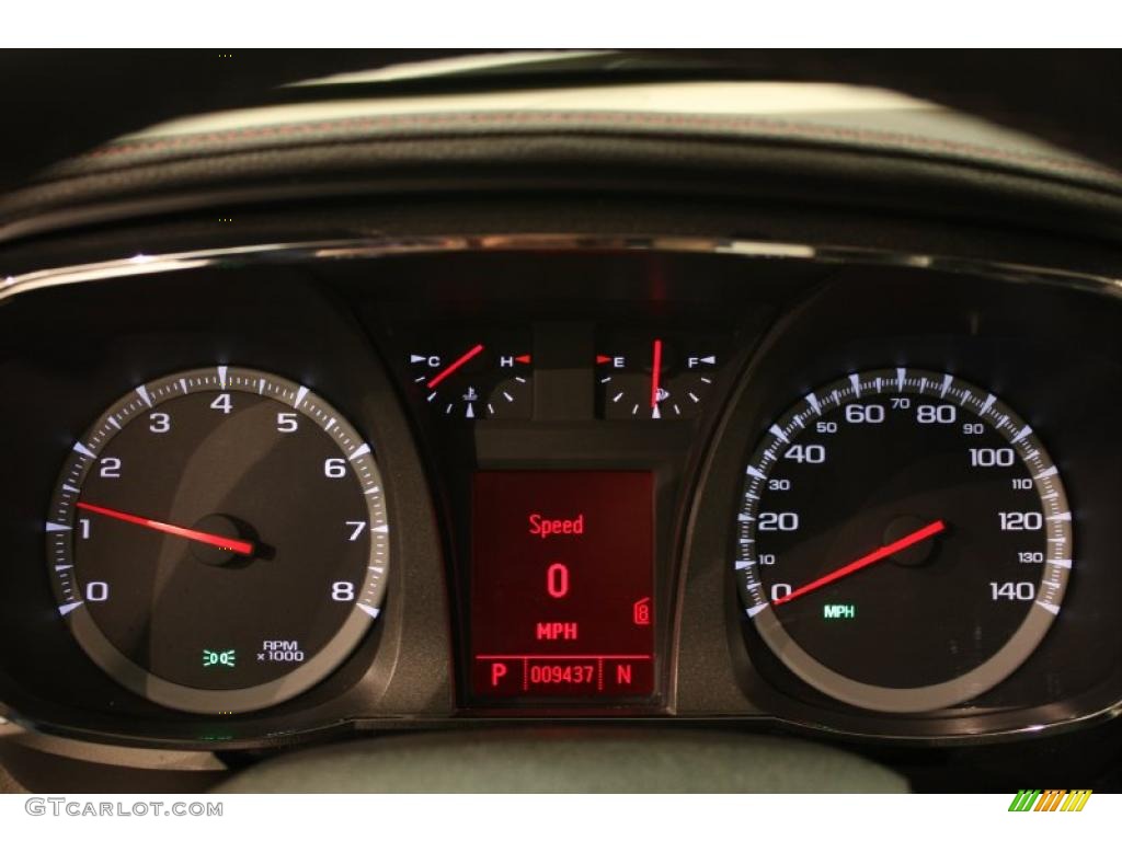 2010 GMC Terrain SLE Gauges Photo #38357354