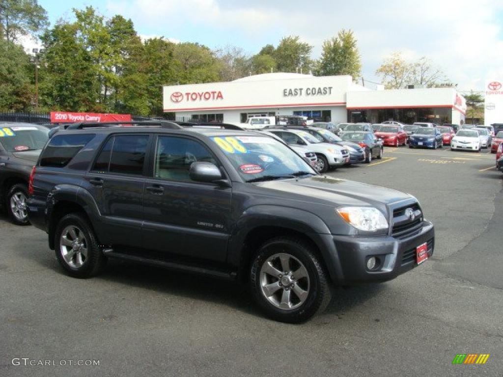 2008 4Runner Limited 4x4 - Galactic Gray Mica / Stone Gray photo #1