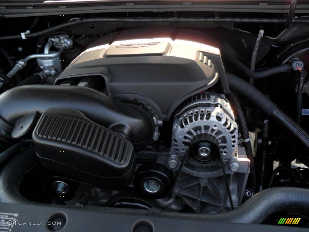 2010 Chevrolet Silverado 1500 LTZ Extended Cab 4x4 5.3 Liter Flex-Fuel OHV 16-Valve Vortec V8 Engine Photo #38357966