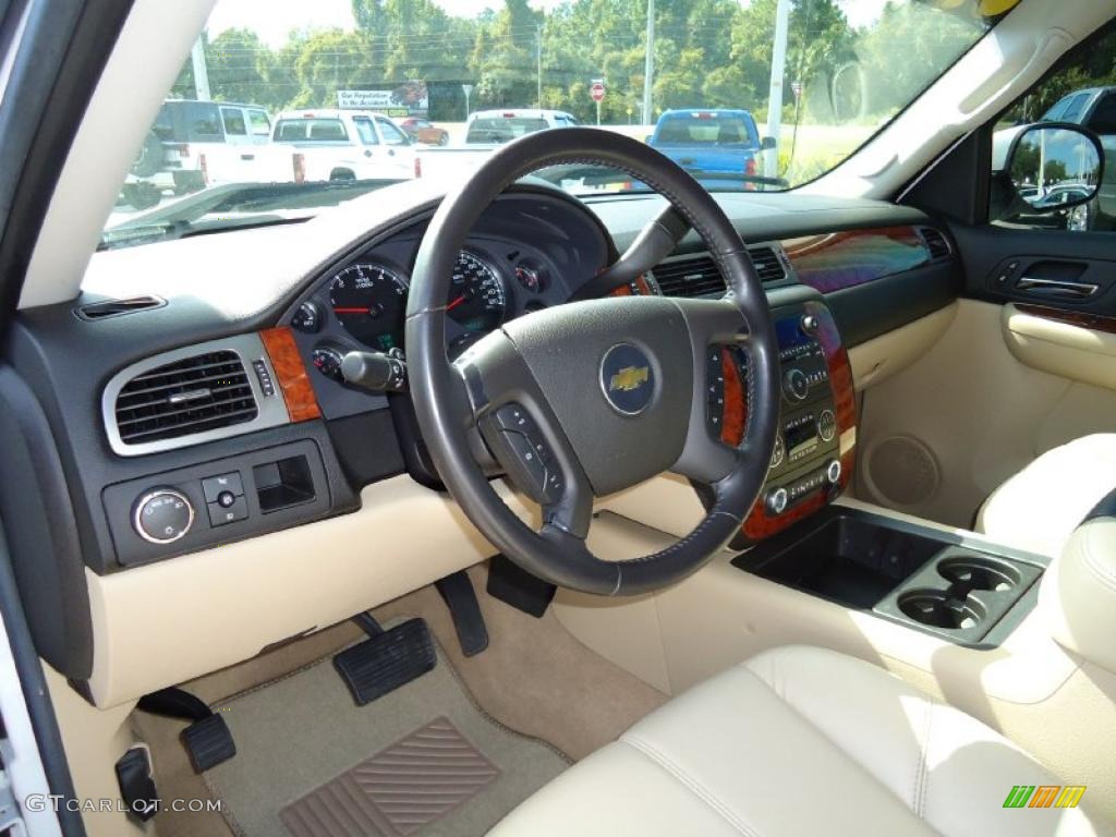 2007 Chevrolet Silverado 1500 LTZ Crew Cab Dark Charcoal Dashboard Photo #38358578