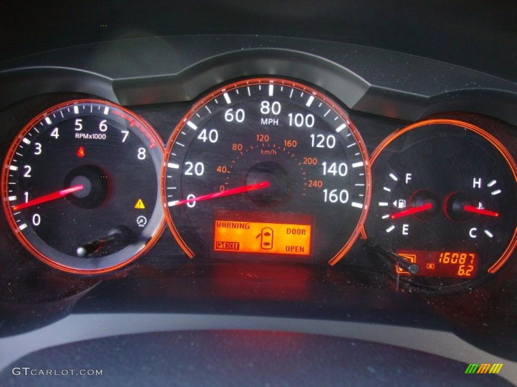 2008 Nissan Altima 2.5 SL Gauges Photo #38358590