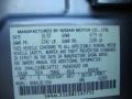 2008 Nissan Altima 2.5 SL Info Tag
