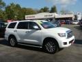 Super White - Sequoia Limited 4WD Photo No. 1