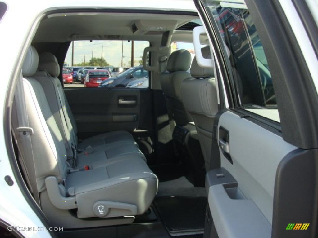 Graphite Interior 2010 Toyota Sequoia Limited 4WD Photo #38359574