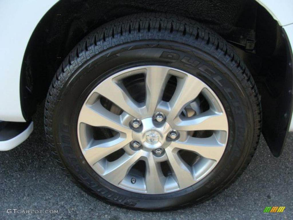 2010 Toyota Sequoia Limited 4WD Wheel Photo #38359602