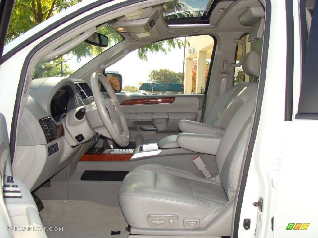 Stone Interior 2010 Infiniti QX 56 4WD Photo #38360210
