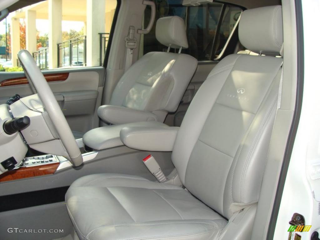 Stone Interior 2010 Infiniti QX 56 4WD Photo #38360238