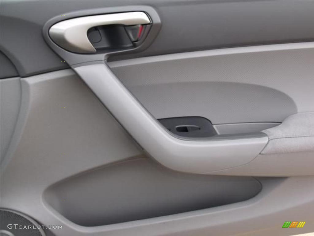 Gray Interior 2009 Honda Civic LX Coupe Photo #38360350