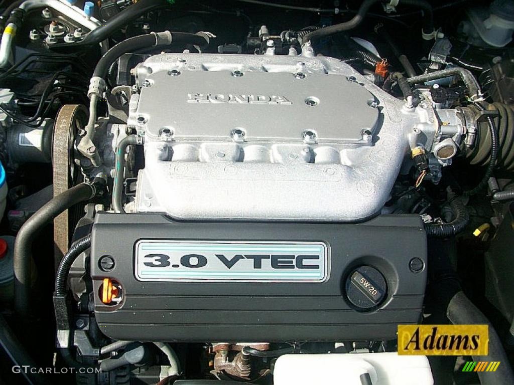 2005 Honda Accord EX V6 Coupe 3.0 Liter SOHC 24-Valve VTEC V6 Engine Photo #38360574