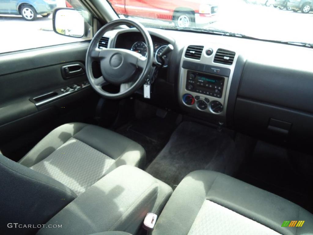 2007 Chevrolet Colorado LT Crew Cab Medium Pewter Dashboard Photo #38360962