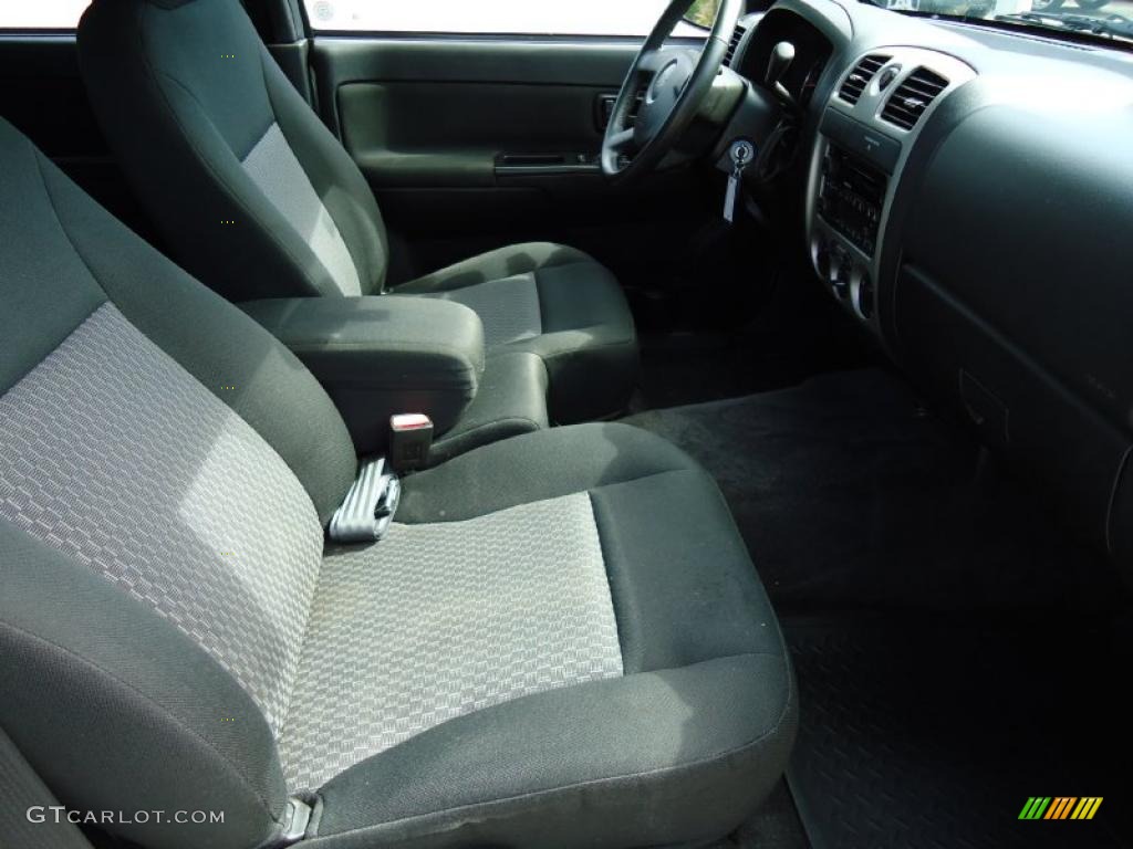 Medium Pewter Interior 2007 Chevrolet Colorado LT Crew Cab Photo #38360990
