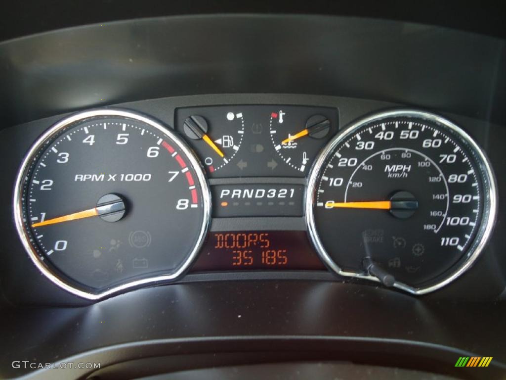 2007 Chevrolet Colorado LT Crew Cab Gauges Photo #38361182