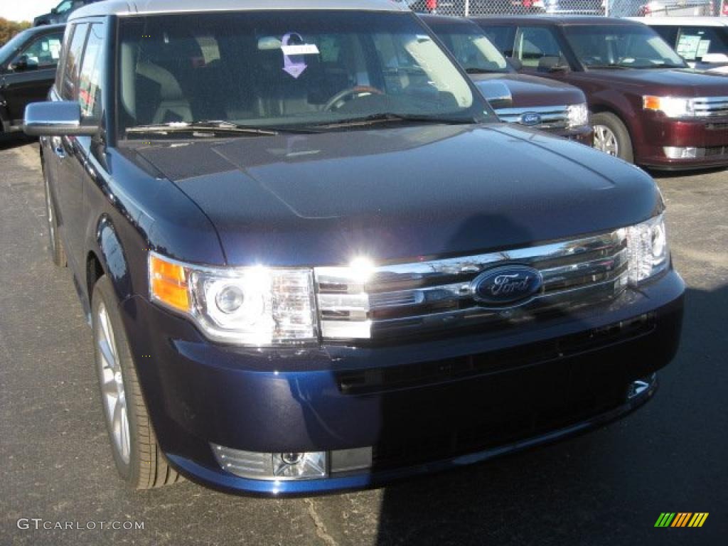 2011 Flex Limited AWD - Kona Blue Metallic / Charcoal Black photo #2