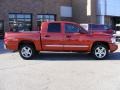 2008 Sunburst Orange Pearl Dodge Dakota Laramie Crew Cab 4x4  photo #2