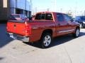 2008 Sunburst Orange Pearl Dodge Dakota Laramie Crew Cab 4x4  photo #3