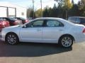 2011 White Platinum Tri-Coat Ford Fusion SEL  photo #1