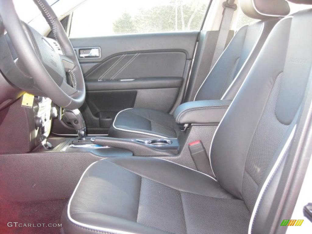 Charcoal Black Interior 2011 Ford Fusion SEL Photo #38362494