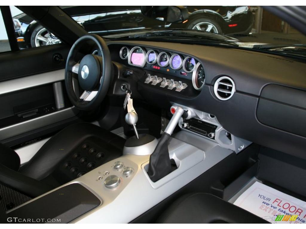 2005 Ford GT Standard GT Model Ebony Black Dashboard Photo #38363382