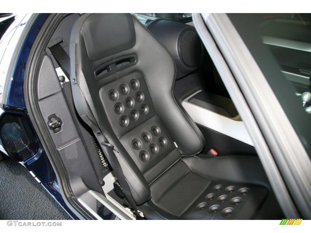 Ebony Black Interior 2005 Ford GT Standard GT Model Photo #38363398
