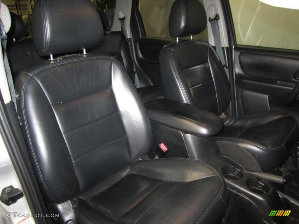 Ebony Black Interior 2003 Ford Escape Limited 4WD Photo #38363830