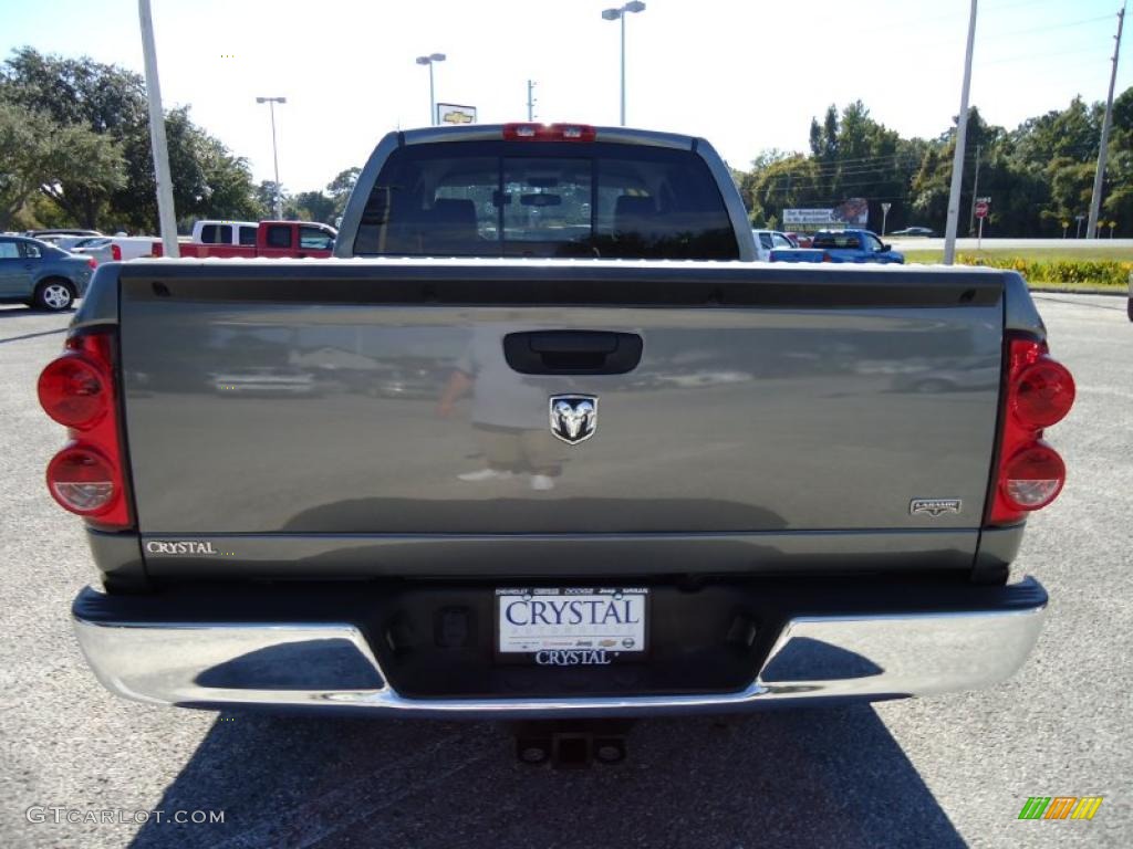 2007 Ram 1500 Laramie Quad Cab - Mineral Gray Metallic / Medium Slate Gray photo #10