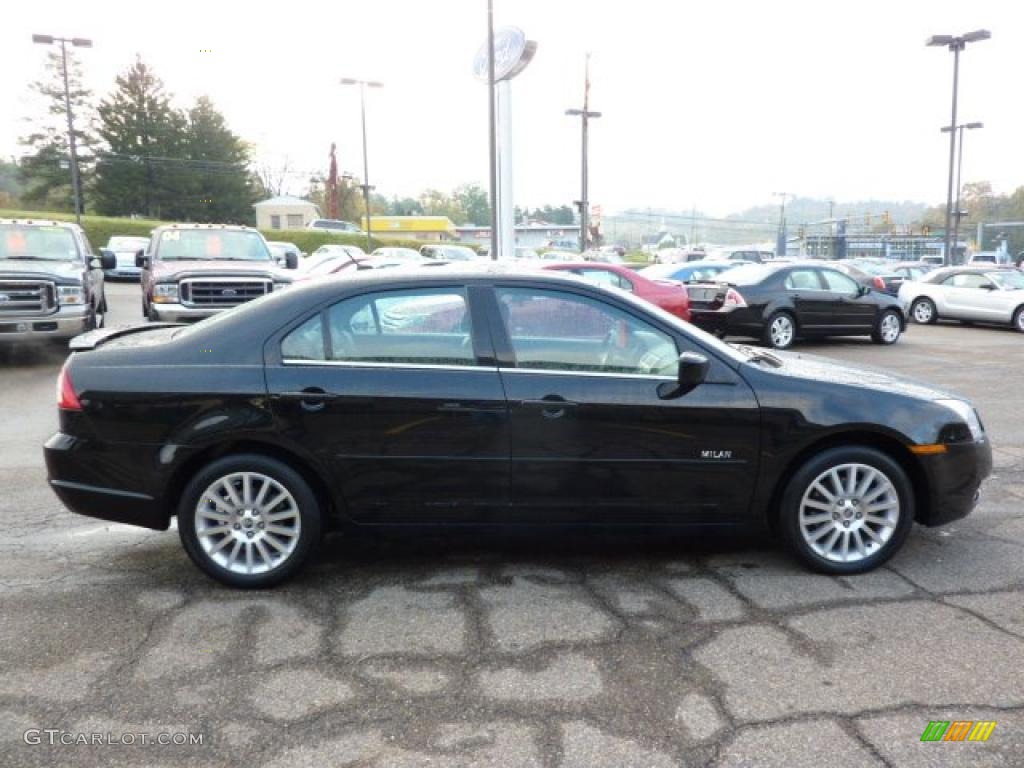 2008 Milan V6 Premier AWD - Black / Dark Charcoal photo #5