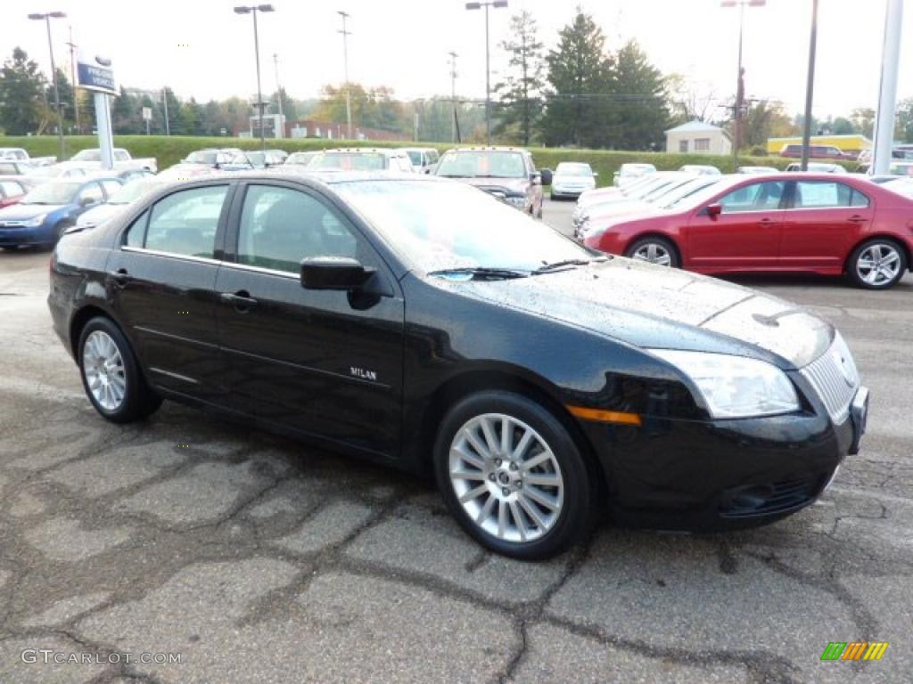 2008 Milan V6 Premier AWD - Black / Dark Charcoal photo #6