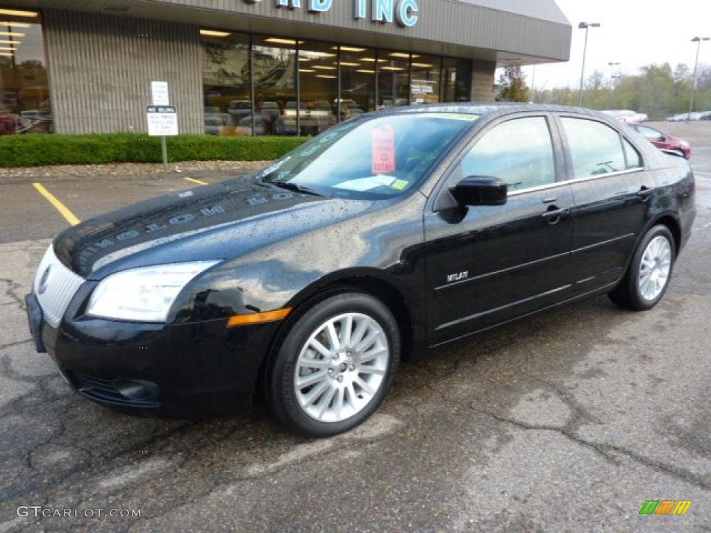 2008 Milan V6 Premier AWD - Black / Dark Charcoal photo #8