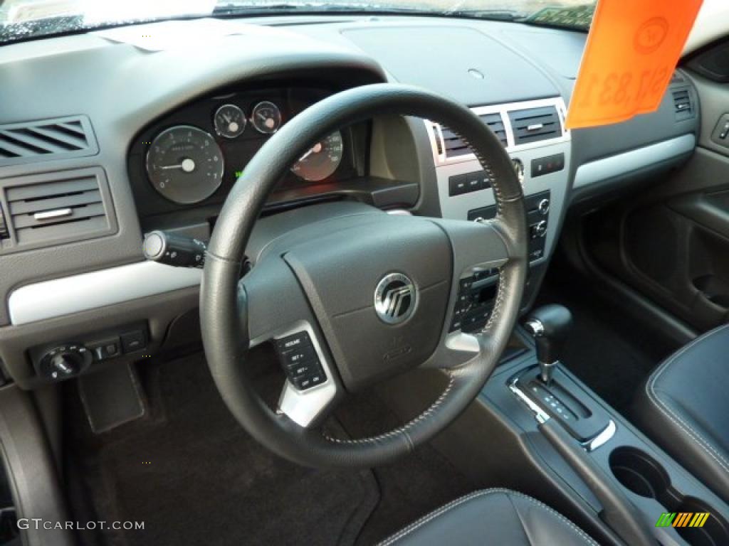 2008 Mercury Milan V6 Premier AWD Dark Charcoal Dashboard Photo #38365346