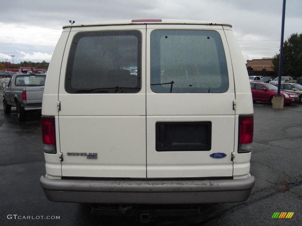 1995 E Series Van E350 XL Cargo Van - White / Grey photo #4