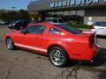 2007 Torch Red Ford Mustang Shelby GT500 Coupe  photo #2