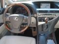 Light Gray/Espresso Birds-Eye Maple 2010 Lexus RX 350 AWD Dashboard