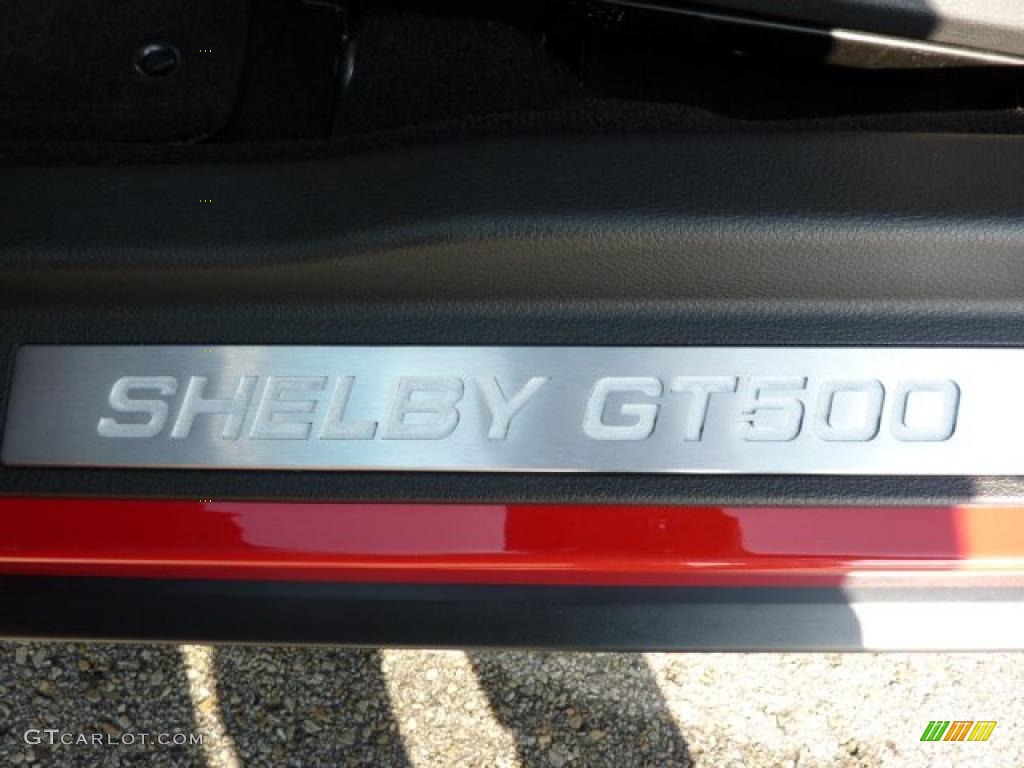 2007 Mustang Shelby GT500 Coupe - Torch Red / Black/Red photo #23