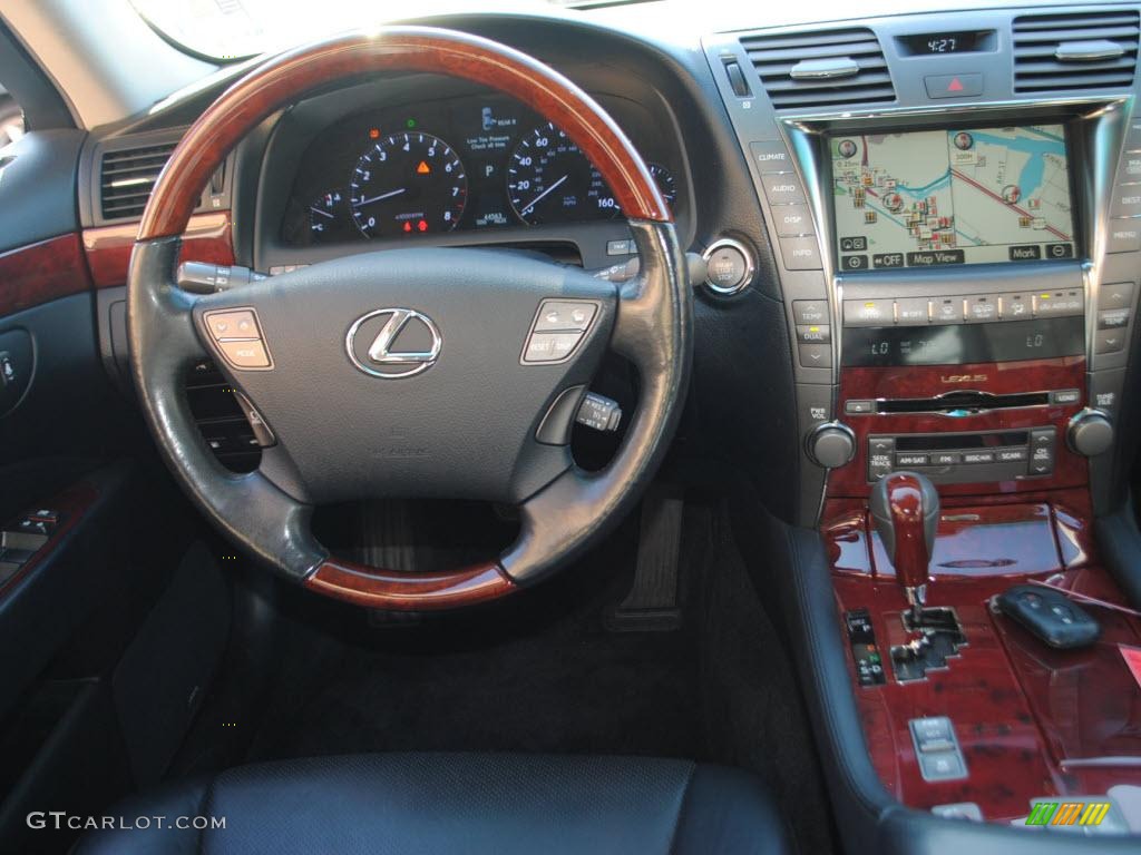 Black Interior 2007 Lexus LS 460 Photo #38368026