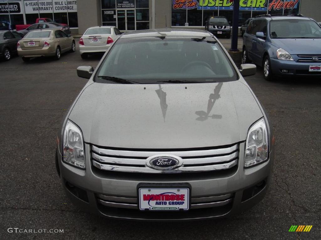 2008 Fusion SE V6 - Vapor Silver Metallic / Charcoal Black photo #8