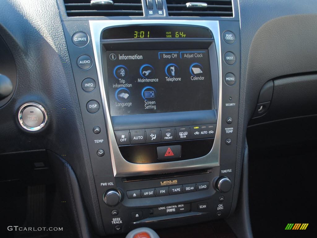 2008 Lexus GS 350 Controls Photo #38368862