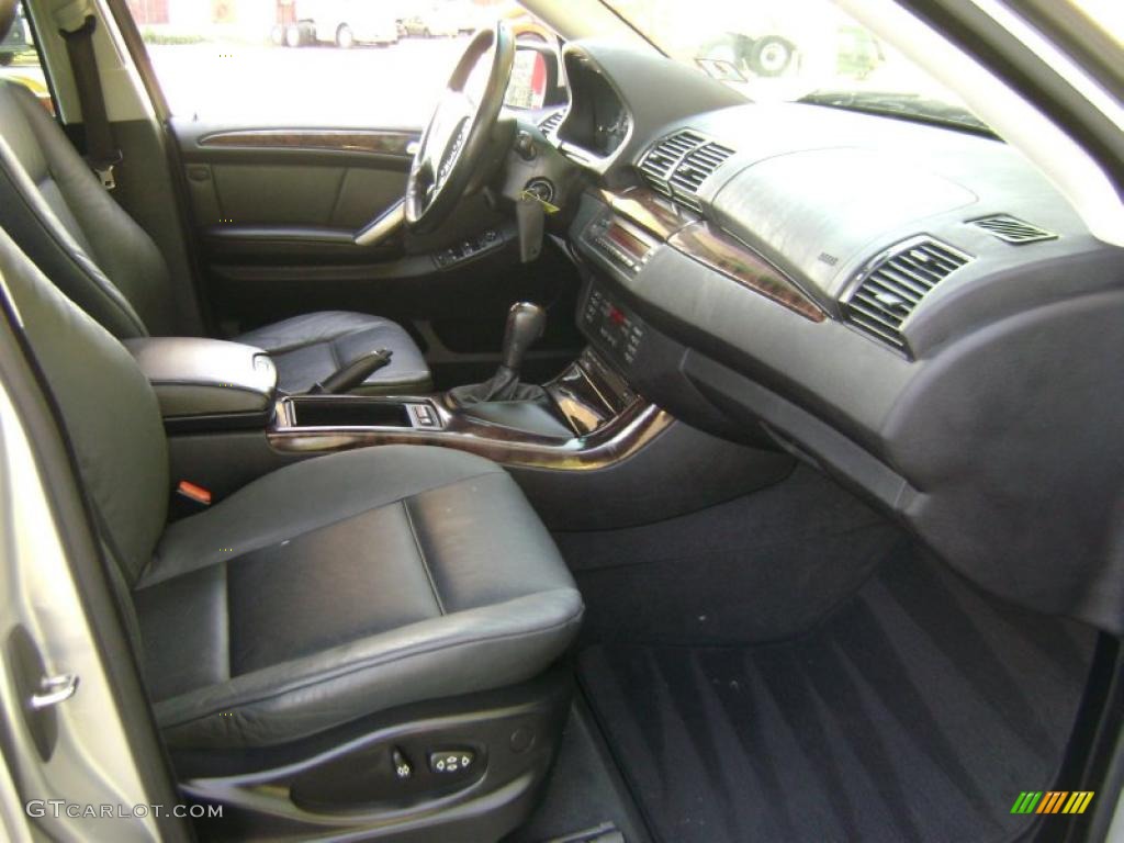 2001 X5 3.0i - Titanium Silver Metallic / Black photo #15