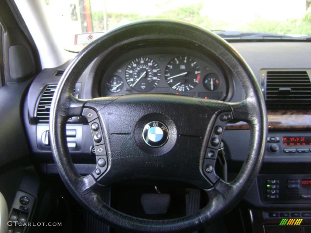 2001 X5 3.0i - Titanium Silver Metallic / Black photo #17