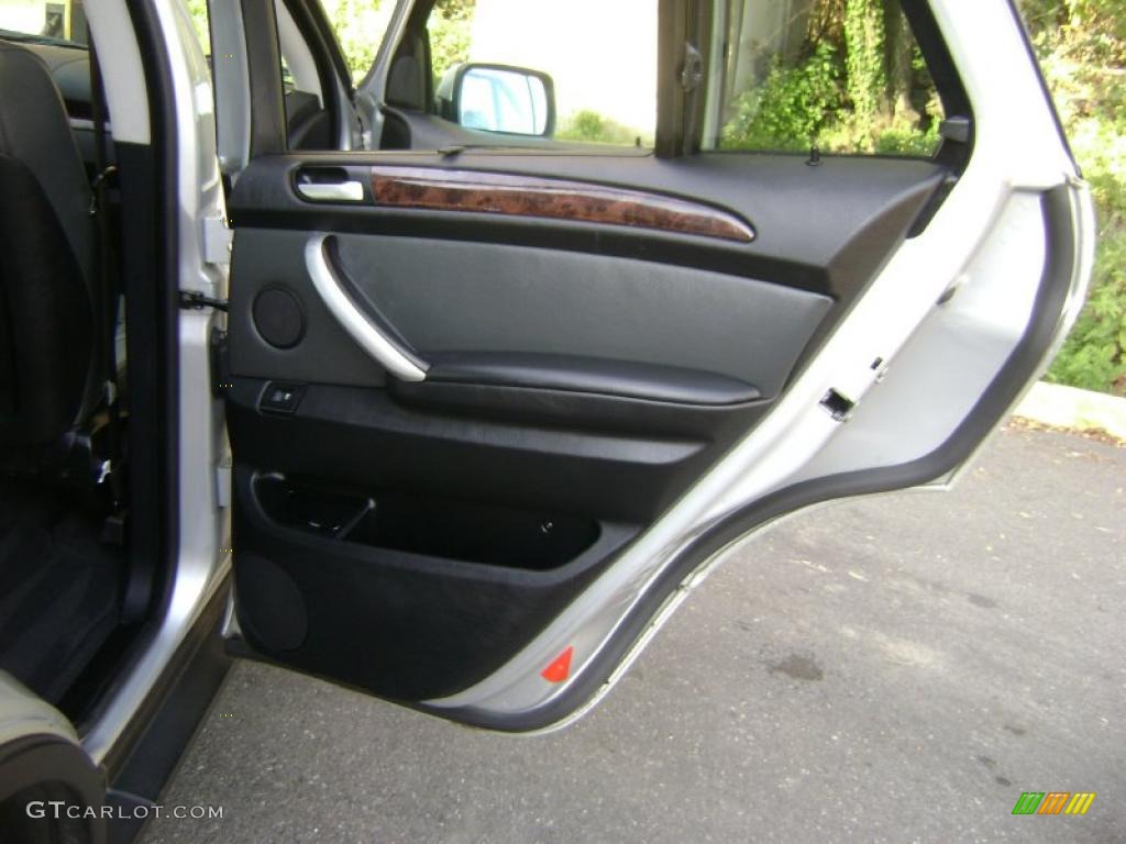 2001 X5 3.0i - Titanium Silver Metallic / Black photo #23