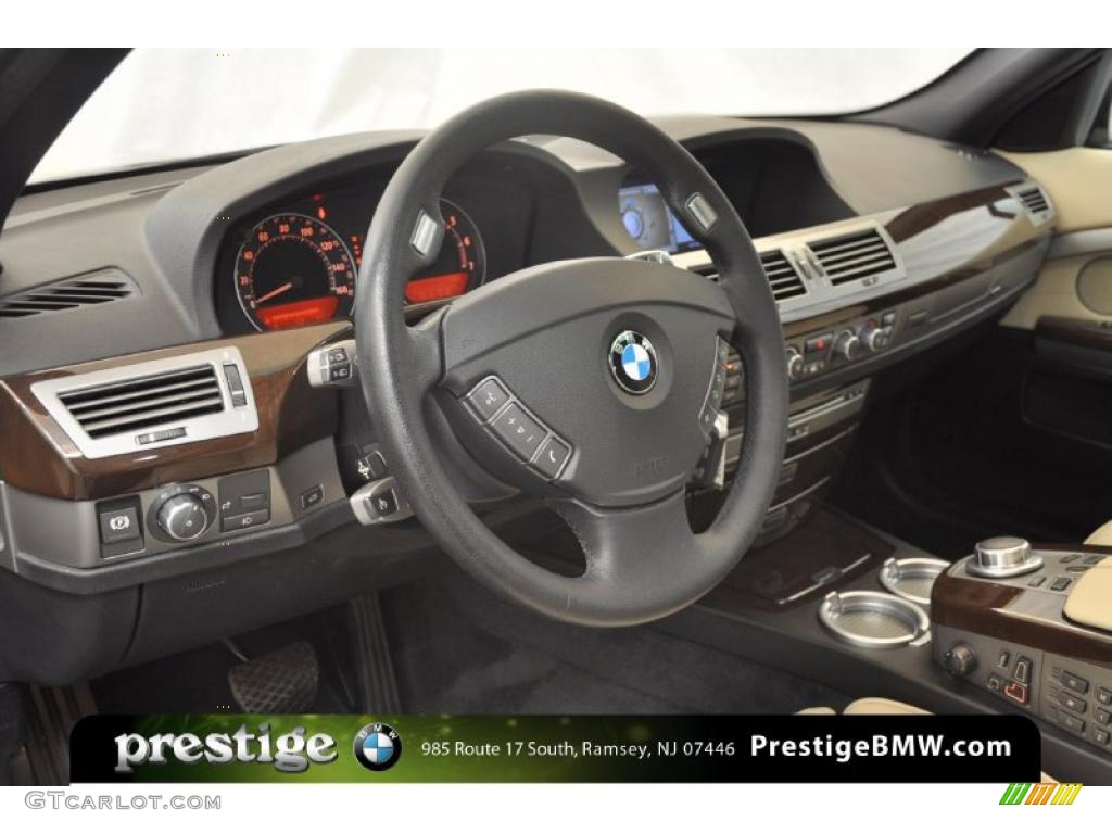 2007 7 Series 750Li Sedan - Barbera Red Metallic / Beige photo #11
